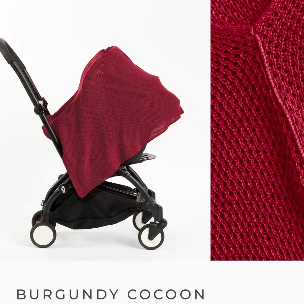 Amma Coccoon Nursing Cover maroon burgundy
